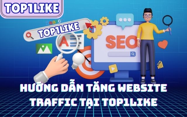 Tăng Website Traffic top1like