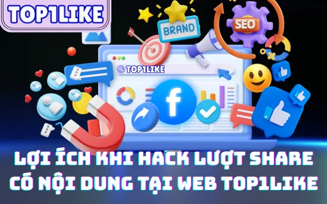 web buff Lượt Share có Nội Dung