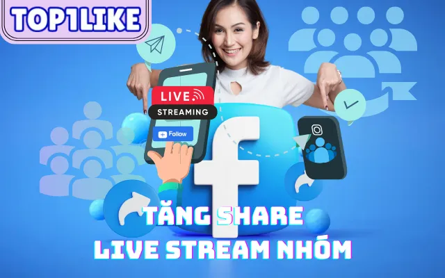 mua Share Live Stream Nhóm