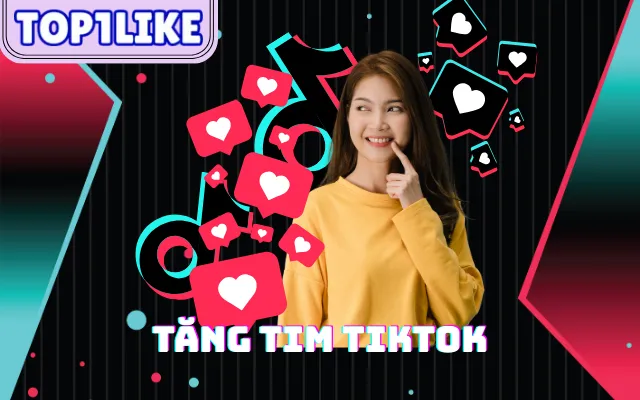 mua tim tiktok