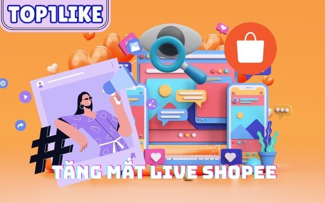 buff mắt live shopee